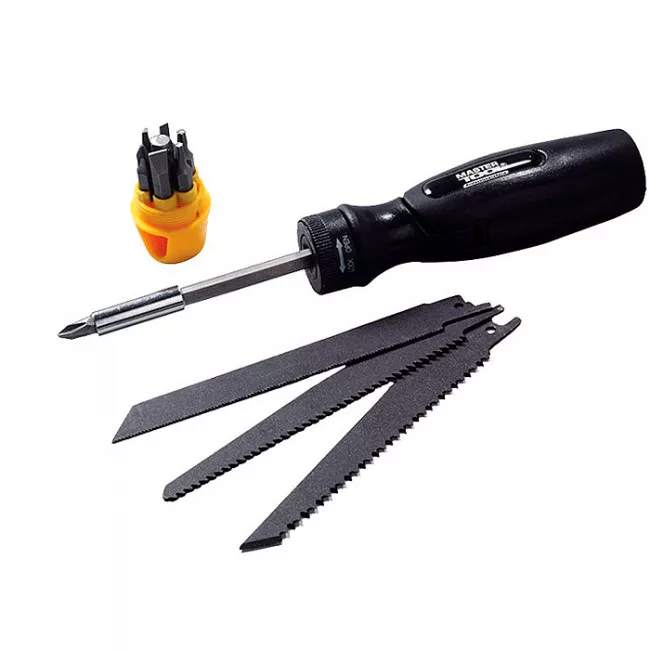 Ножовка-отвертка 4-В-1 MASTERTOOL (14-7401)