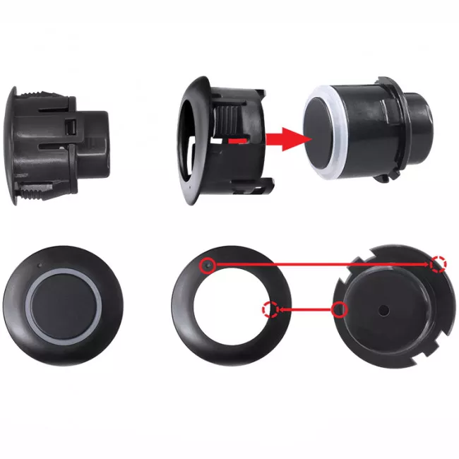 Передняя парковочная система Gazer PA40F