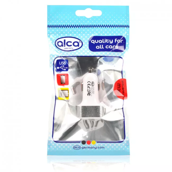Автомобильное зарядное устройство ALCA 3USB AutoStecker (510520)