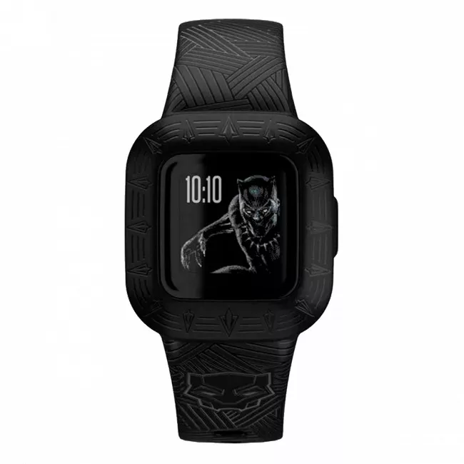 Дитячий фітнес-браслет Garmin Vivofit Jr 3 Marvel Black Panther (010-02441-10)