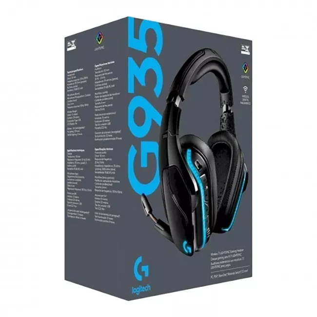 Гарнитура Logitech G935 Wireless Black (981-000744)