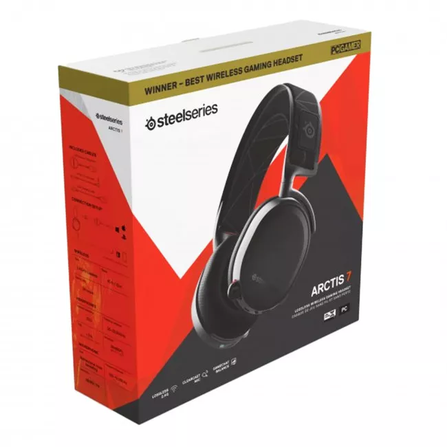 Гарнитура SteelSeries Arctis 7 2019 Edition Black (61505)