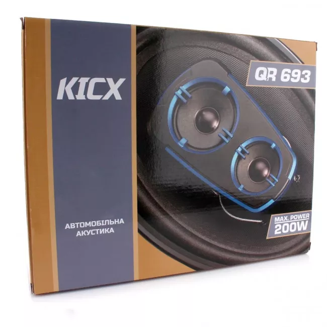 Коаксиальная автоакустика Kicx QR-693 (4070)