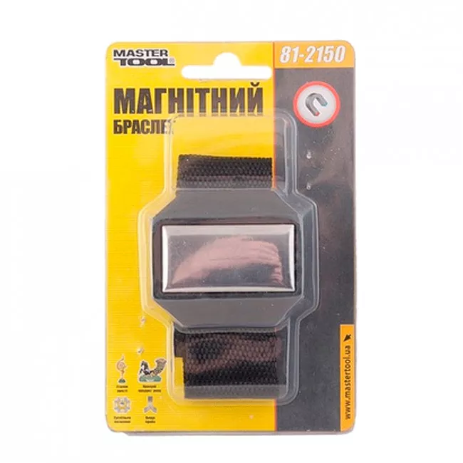 Магнитный строительный браслет MASTERTOOL (81-2150)