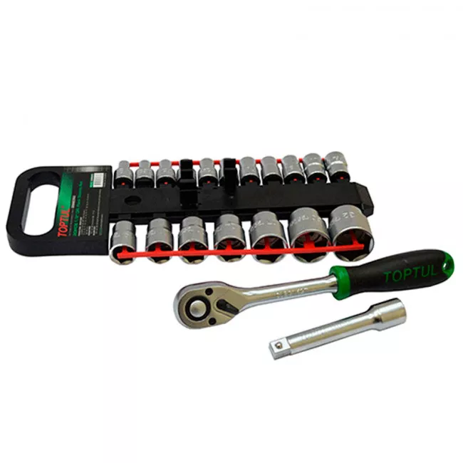 Набор инструмента TOPTUL 1/2" 20ед. 8-32мм (GABB2001)