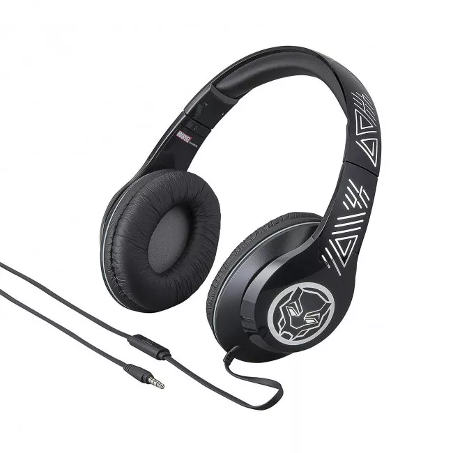 Наушники eKids/iHome, MARVEL, Black Panther, Mic (VI-M40BP.FXV8M)