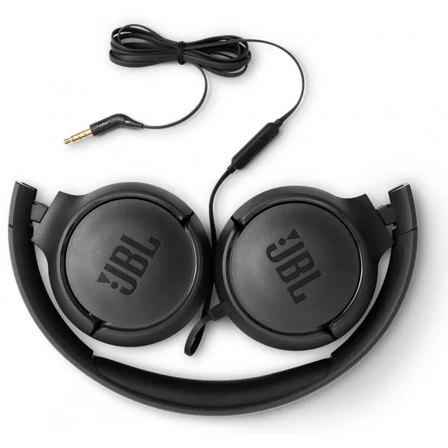 Наушники JBL T500 Mic Black (JBLT500BLK)
