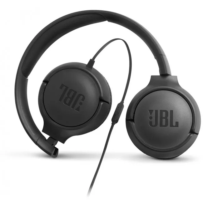 Наушники JBL T500 Mic Black (JBLT500BLK)