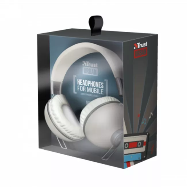 Наушники TRUST Noma headphones - retro ivory (22636)