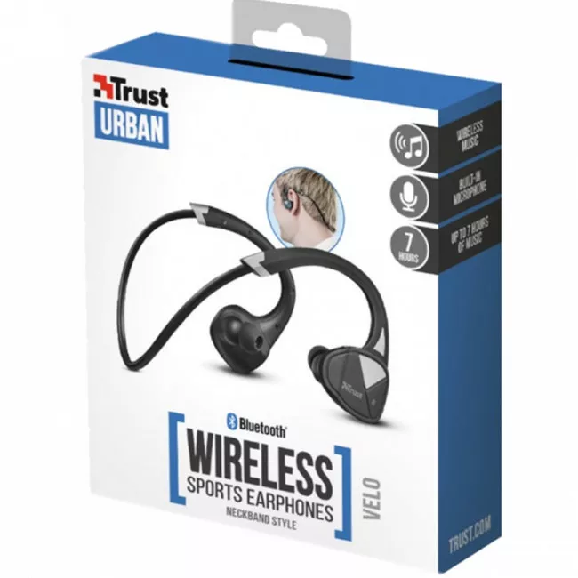 Навушники Trust Velo Neckband-style Bluetooth Wireless Sports Earphones (22501)