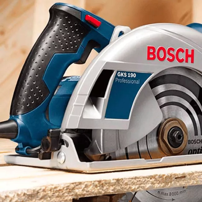 Пила дискова Bosch GKS 190, 1400Вт, 190мм (0.601.623.000)