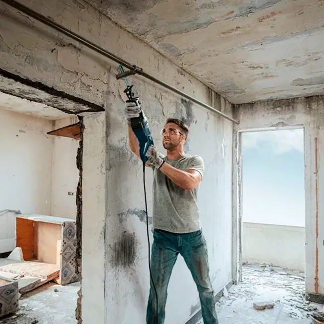 Пила сабельная Bosch GSA 120, 1200 Вт, ход 29 мм, 3.7кг (0.601.6B1.020)