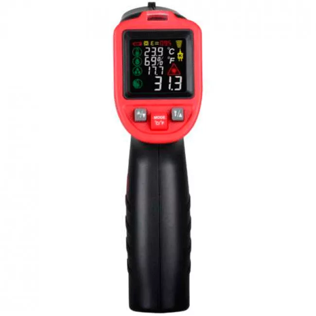 Пирометр инфракрасный бесконтактный WINTACT (цв дисплей) -50 ~ 650 ℃ (WT323C)