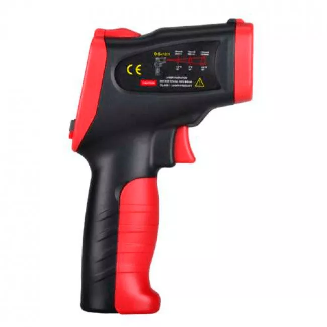 Пирометр инфракрасный бесконтактный WINTACT (цв дисплей) -50 ~ 650 ℃ (WT323A)