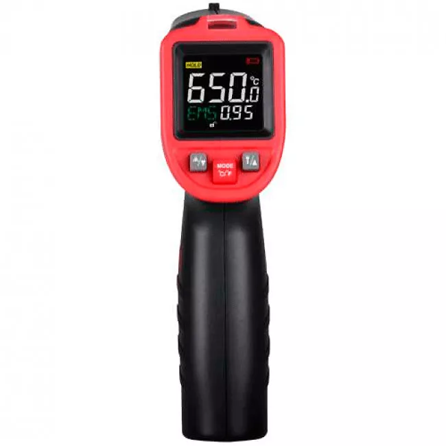 Пирометр инфракрасный бесконтактный WINTACT (цв дисплей) -50 ~ 650 ℃ (WT323A)