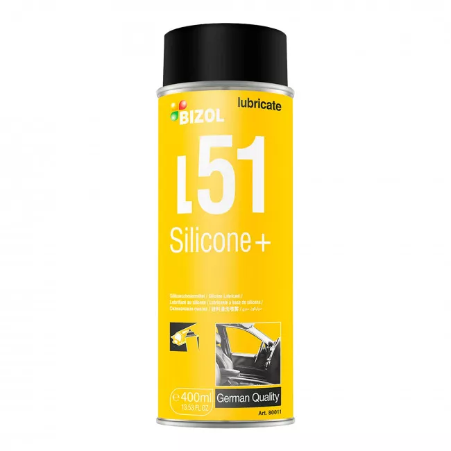Силиконовая смазка BIZOL Silicone+ L51 400мл (B80011)