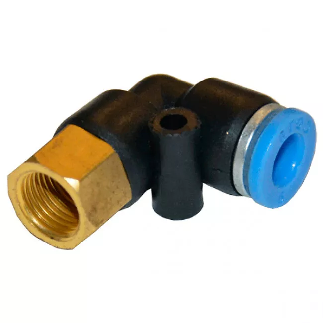 Соединение цанговое AIRKRAFT для полиуретановых шлангов PU/PR 10мм X1/4" (SPLF10-02)