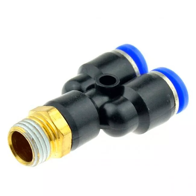 Соединение цанговое AIRKRAFT для полиуретановых шлангов PU/PR 6мм*3/8" (SPX06-03)