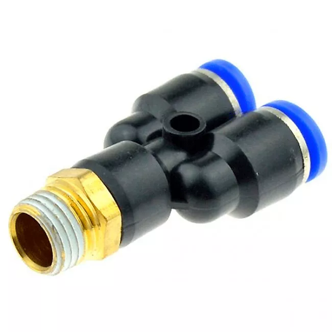 З'єднання цангове AIRKRAFT для поліуретанових шлангів PU / PR 12мм * 3/8 "(SPX12-03)