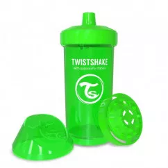 Twistshake детская чашка 360мл 12+мес, зеленая (24904) (78071 )