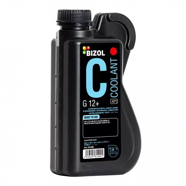 Антифриз BIZOL Frostschutz G12+ -80°C красный 1л (B81430) Антифриз BIZOL Frostschutz G12+ -80°C красный 1л (B81430)