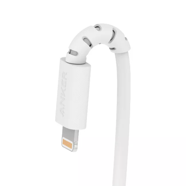 Дата кабель Anker USB Type-C to Lightning 0.9m V3 Powerline Select White (A8612G21)