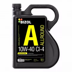 Моторное масло BIZOL Allround 10W-40 CI-4 5л