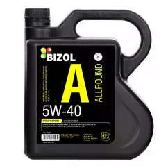 Моторна олива BIZOL Allround 5W-40 4л (B85226)