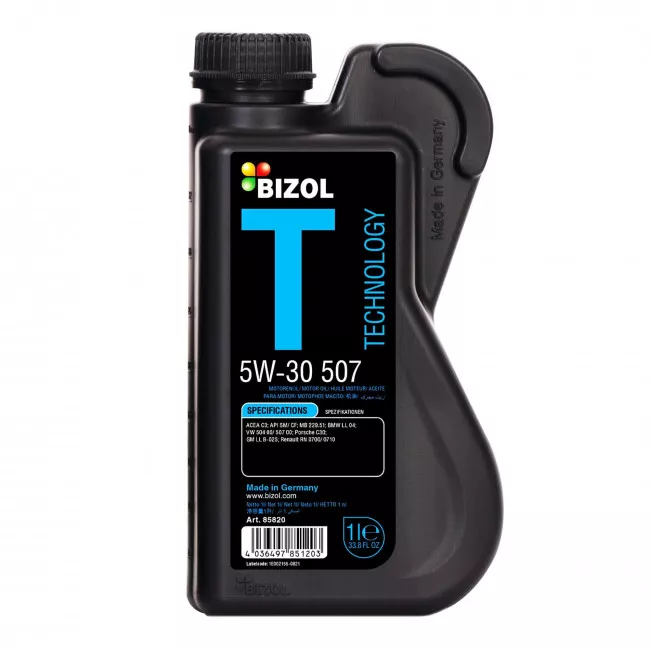 Моторное масло BIZOL Technology 5W-30 507 1л (B85820)