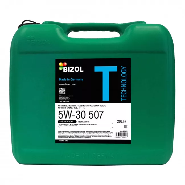 Моторное масло BIZOL Technology 5W-30 507 20л (B85822)