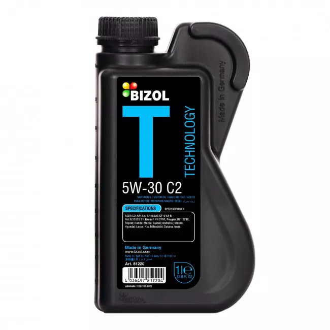 Моторна олива BIZOL Technology 5W-30 C2 1л (B81220)