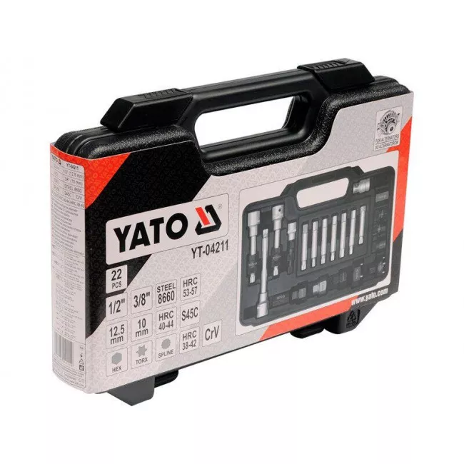 Набор ключей и головок для генераторов 22 шт (YT-04211)