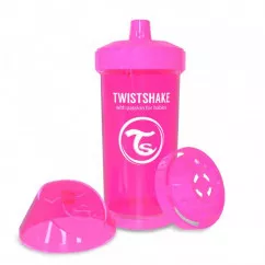 Twistshake детская чашка 360мл 12+мес, розовая (24901) (78068)