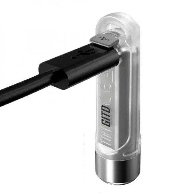 Потужний міні-наключник Nitecore TIKI GITD, люмінесцентний (6-1385_GITD)