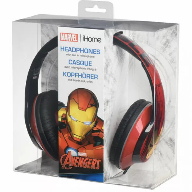 Навушники eKids/iHome MARVEL, Iron Man, Mic (VI-M40IM.11XV7)