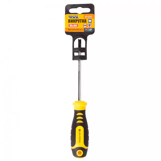 Викрутка двоточкова MASTER TOOL SPANNER U5*100 (49-2510)