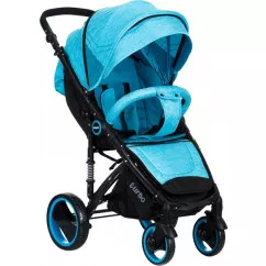 Прогулочная коляска BabyHit Turbo Blue Синяя (71236)