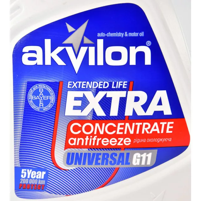Антифриз Akvilon G11 синий 4,5л (AKVILONANTIFRCONC45KG)
