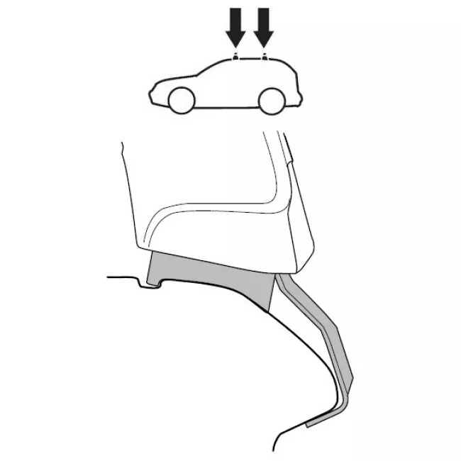 Монтажный комплект Thule  для Volkswagen Touareg (1643)