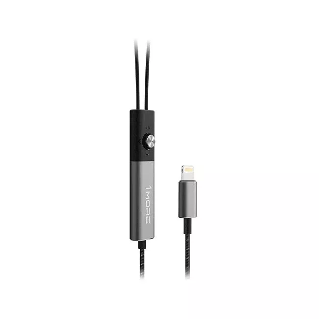 Навушники 1MORE E1009 Piston Fit Mic Black/Grey (E1009-GRAY)