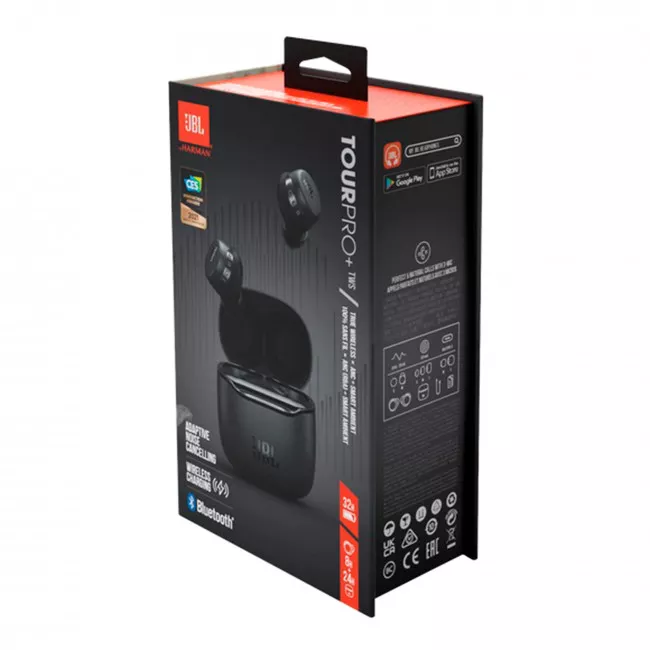 Наушники JBL Tour Pro TWS Black (JBLTOURPROPTWSBLK)