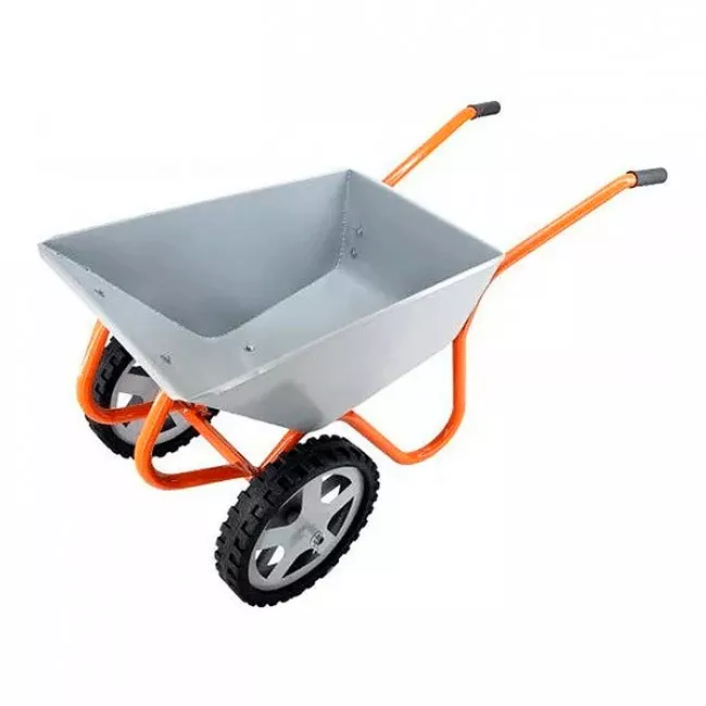 Тачка строительно-садовая Gruntek Профи 2-120 (120 л, 360 кг) (297120360)