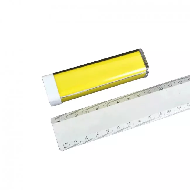 Зовнішній зарядний пристрій Power Bank DOCA D-Lipstick HT-2600 (2600mAh), жовтий (111-1015yellow)