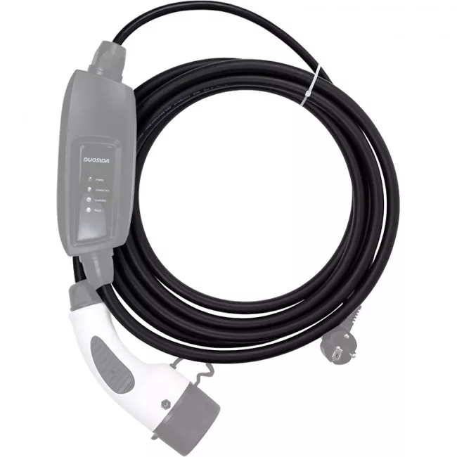 EV кабель 5x6+2x0.5mm,TUV, 3 ph.,32A,22kW для зарядки, 400V, погонный метр (EV200658)