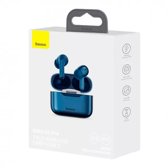 Навушники Baseus Simu ANC S1 Pro Blue (NGS1P-03)