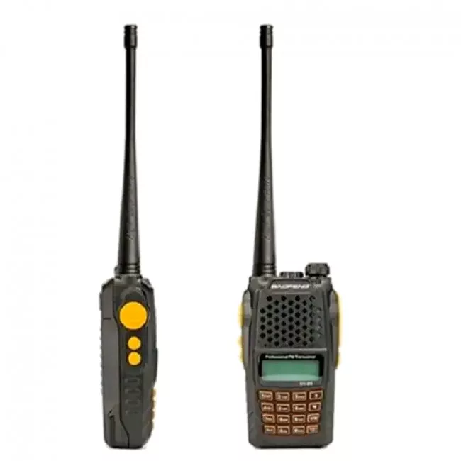 Рация Baofeng UV-6R (5W,136-174, 400-470 MHz, до 16 км, 128 каналов), черная (159-1031)