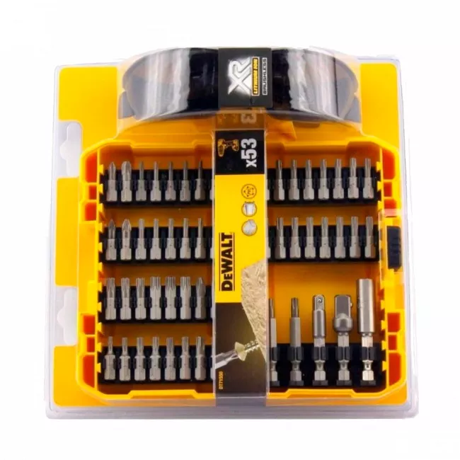 Набор бит DeWALT бит, магнит. держателей, 53 предм. (DT71550)