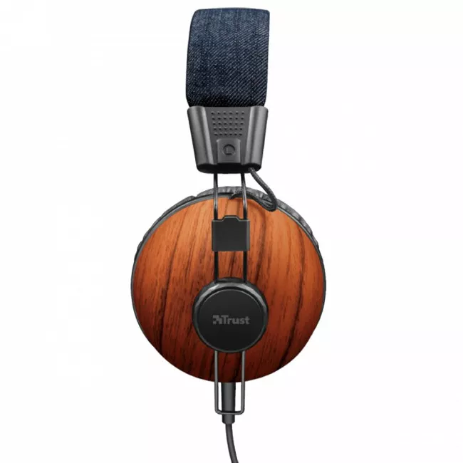 Наушники TRUST  Noma headphones - denim wood (22637)