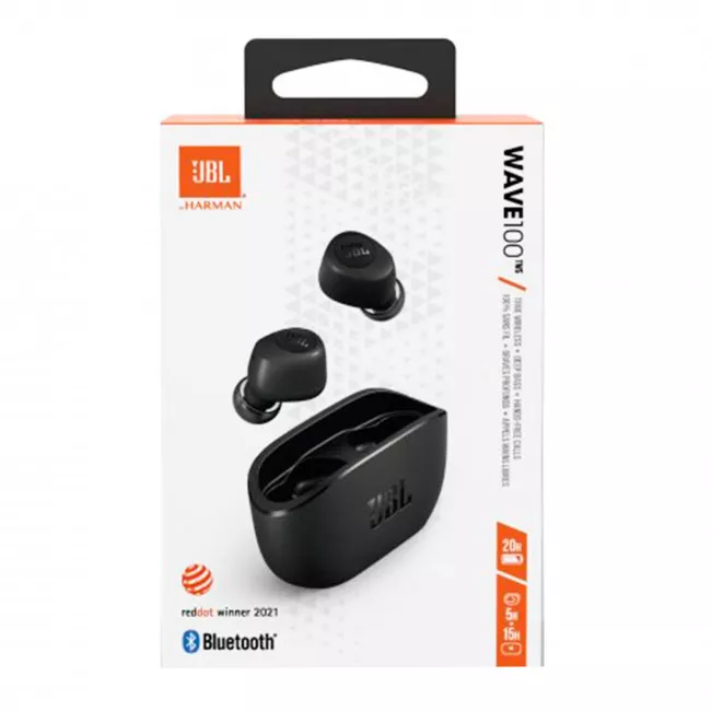 Навушники JBL Wave Vibe 100 TWS Black (JBLW100TWSBLK)