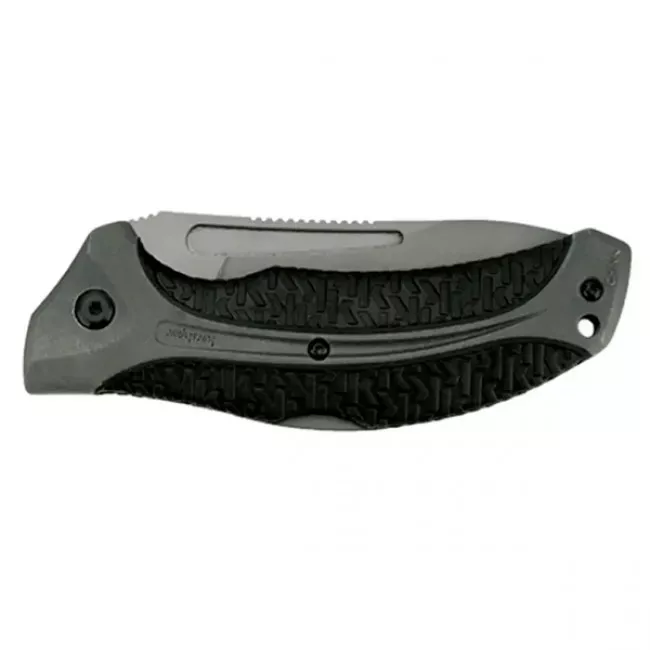 Нож складной Kershaw Lonerock (длина: 216мм, лезвие: 92мм), черный (174-1086)